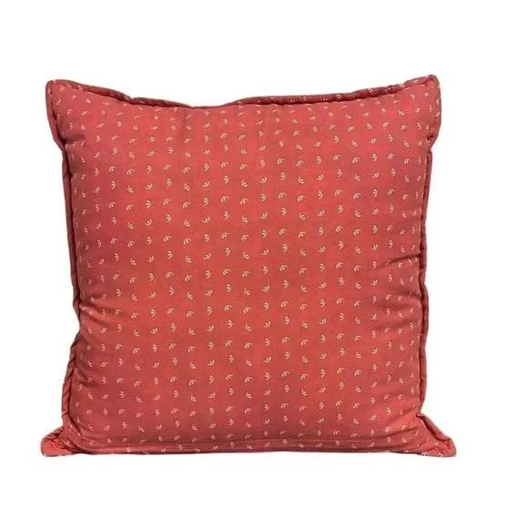 Shabby Chic Hearts Valentines Pink Hearts Love Throw Pillow Set 22 in - Picture 3 of 4